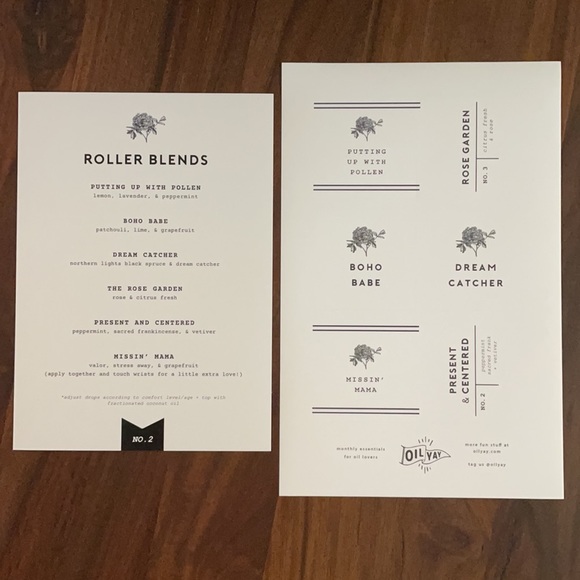 Essential Oil DIY Recipes & Labels - Picture 4 of 6